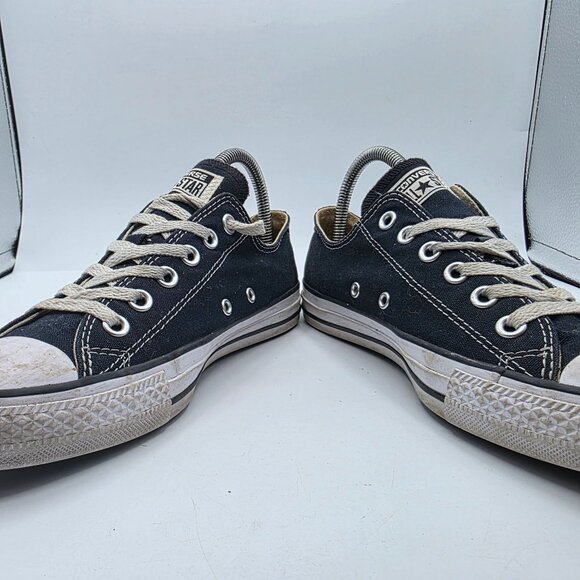 Converse Chuck Taylor All Star Womens Size 8 Black Low Top Shoes Casual Walking - Picture 3 of 13